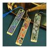 Elegant Metal Bookmarks with Tassels - Set of 6, Featuring Famous Paintings (Van Gogh) - Unique Gifts for Book Lovers, Teachers, Friends, and