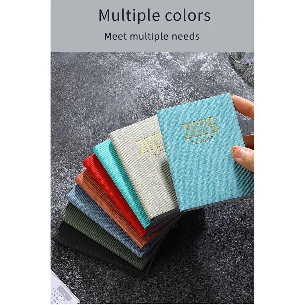 2026 Weekly Planner 64 Sheets 128 Page Pocket Diary Journal Agenda Book  Daily Schedule