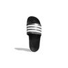 Adidas Abrasion Resistant Abrasion Resistant Low top Kids' Slippers Black White Kids' FY8836