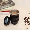 Creative Stainless Steel SLR Lens Thermos Cup - Customizable Office Coffee Mug Gift