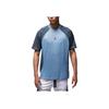 Jordan Dri-FIT ADV Sport Kontrastlogo Schnelltrocknendes Kurzarm-T-Shirt Herren Oberteile Hell-Teal-Blau DZ0576-425