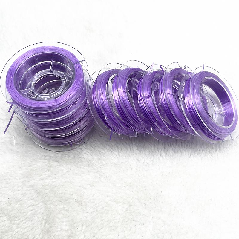 10 Yards/roll Colorful Elastic Rope Crystal Line Rope Cord for Jewelry Making Diy Bracelets Necklace Beading Bracelet Rope