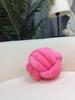 Nordic Hand-Woven Velvet Knot Pillow - Home Decoration