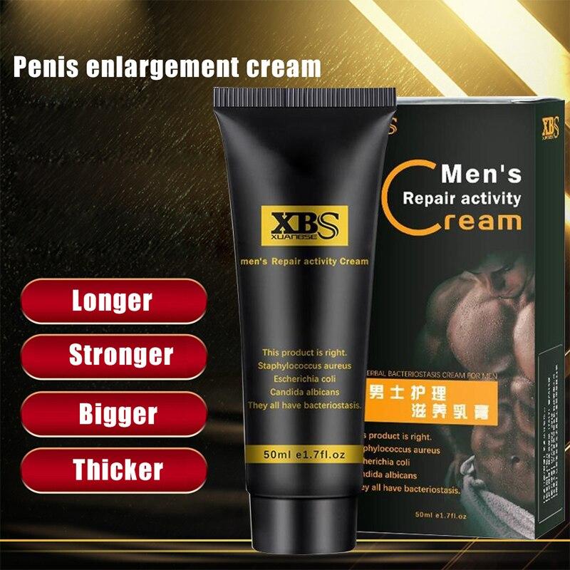 50ML Big Penis Enlargement Cream for Man Lasting Erection Gel Male Increase Size Xxl Stronge Sex Delay Cream Aphrodisiac for Man