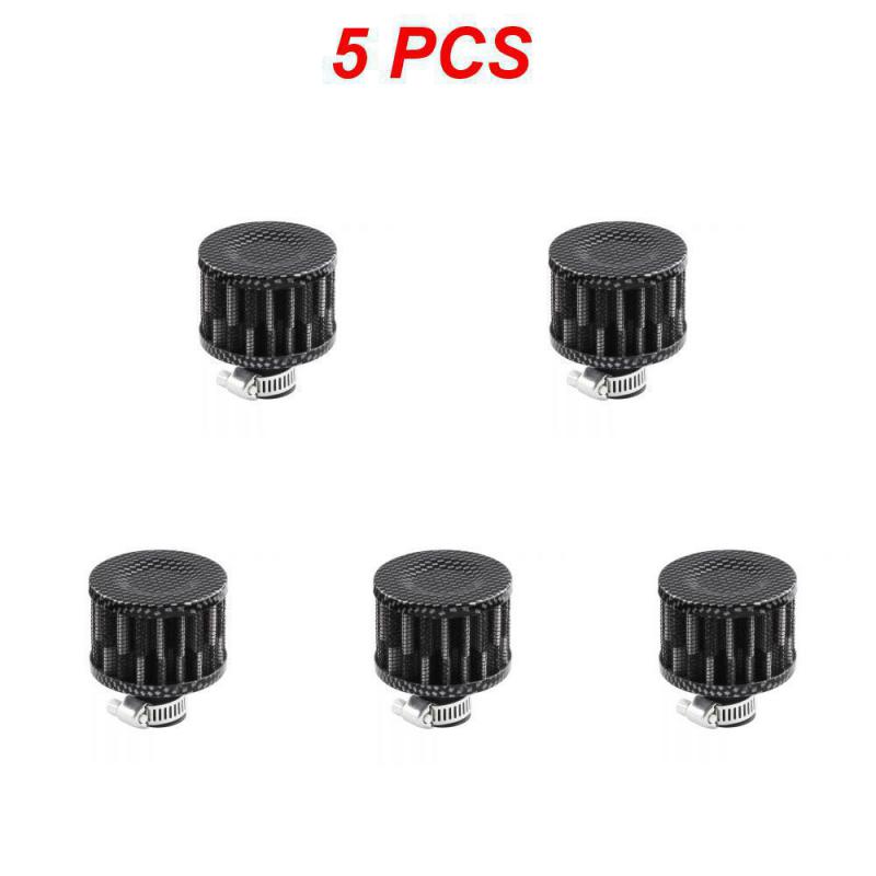 1~5 STÜCKE Kipphebelgehäusefilter Universal Langlebig 12mm Autozubehör Kurbelgehäusefilter Tragbarer Entlüftungsfilter