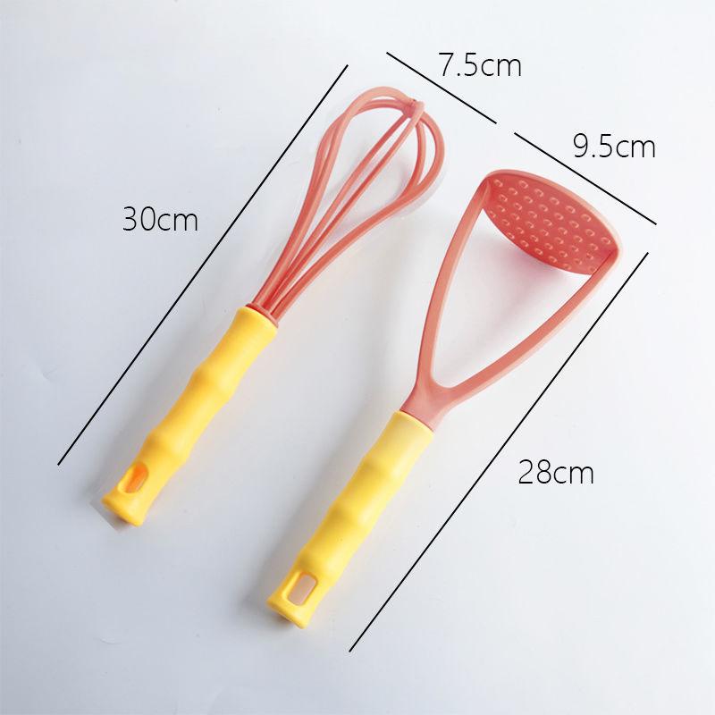 Kartoffelstampfer für den Haushalt, Reismühle, Püree-Entsafter, Kartoffelschieber, Zerkleinerer für glattes Kartoffelpüree, Obstwerkzeuge, Küche