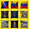 Venezuela Reisepass Flagge Logo Kissenbezug Für 55x55cm 40x40cm 45x45cm 50x50cm 30x30cm Quadratischer Büro-Kissenbezug