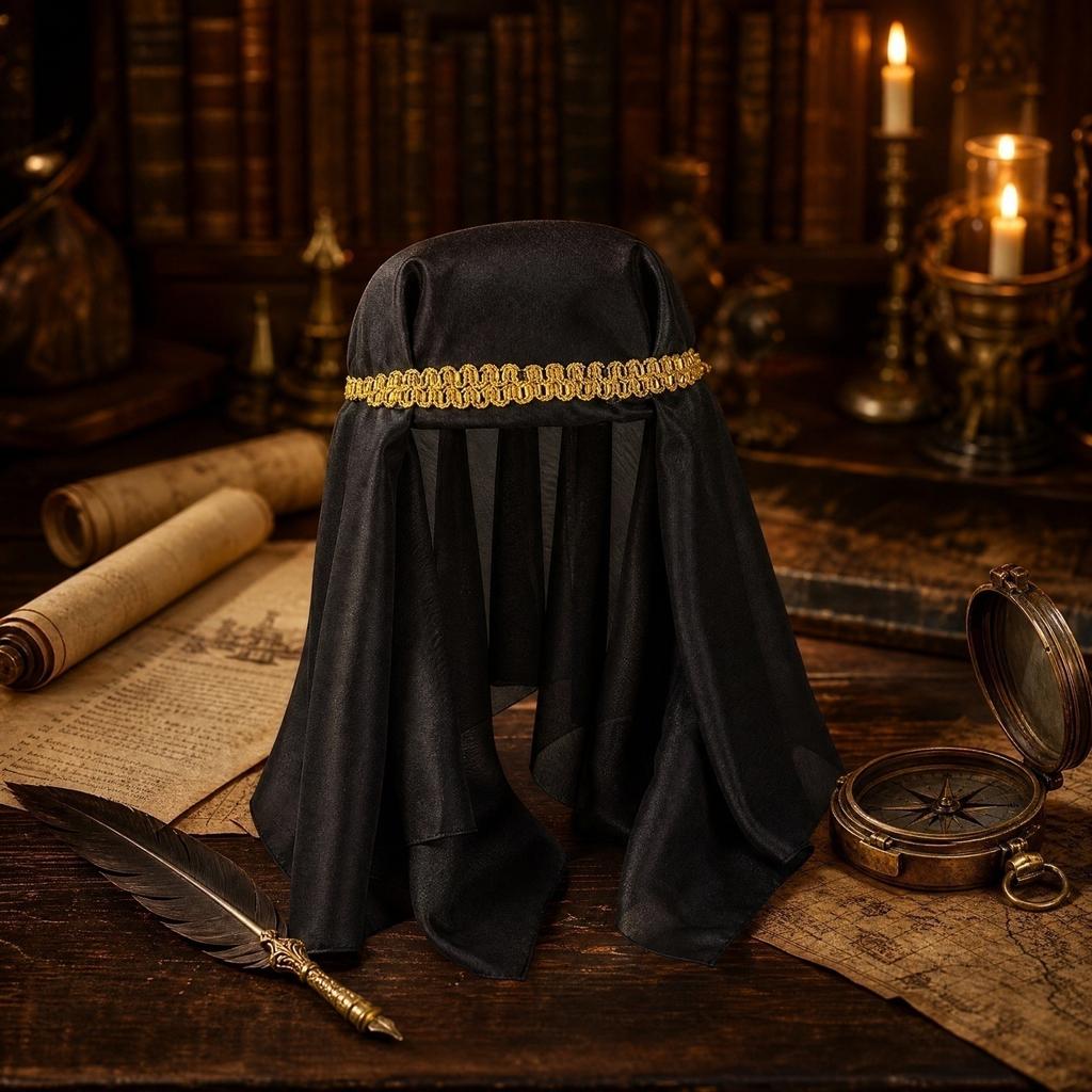 Unisex Costume Headscarf Hat for Role Playing Stage Performance