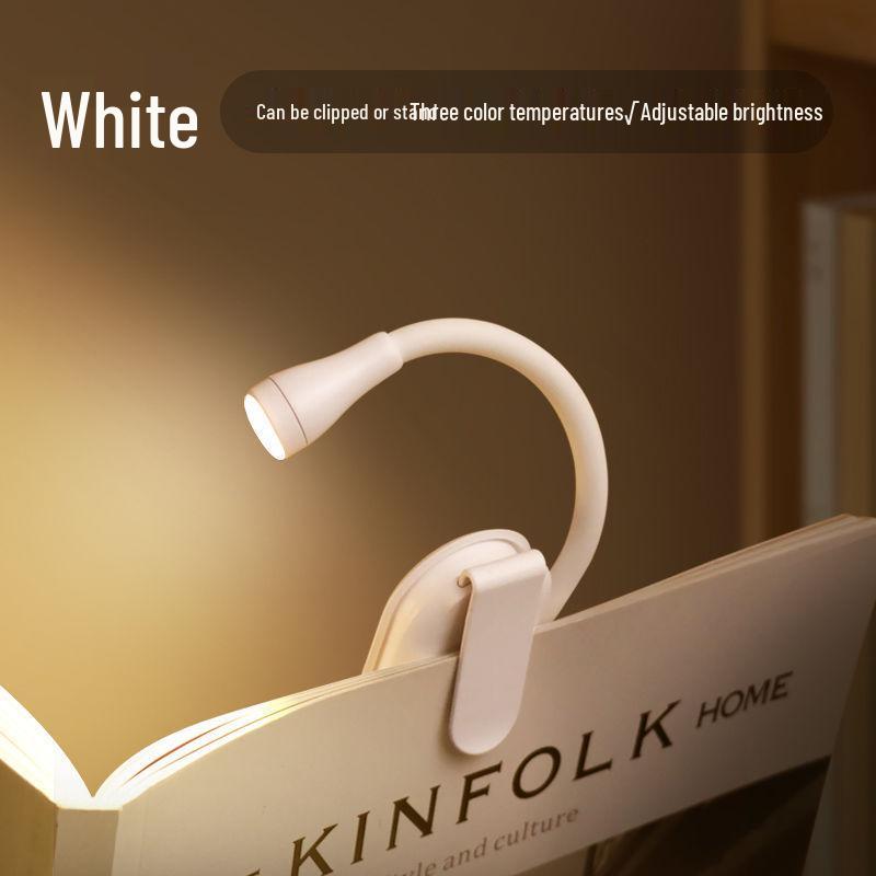 

Rechargeable LED Desk Lamp: Portable, Wall-Mountable, Eye-Protective Study and Bedside Light белый