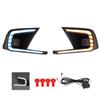 1 Pair Left Right LED Daytime Running Lights 12V Fog Light Turn Signal Lamp Replacement for Civic 2022
