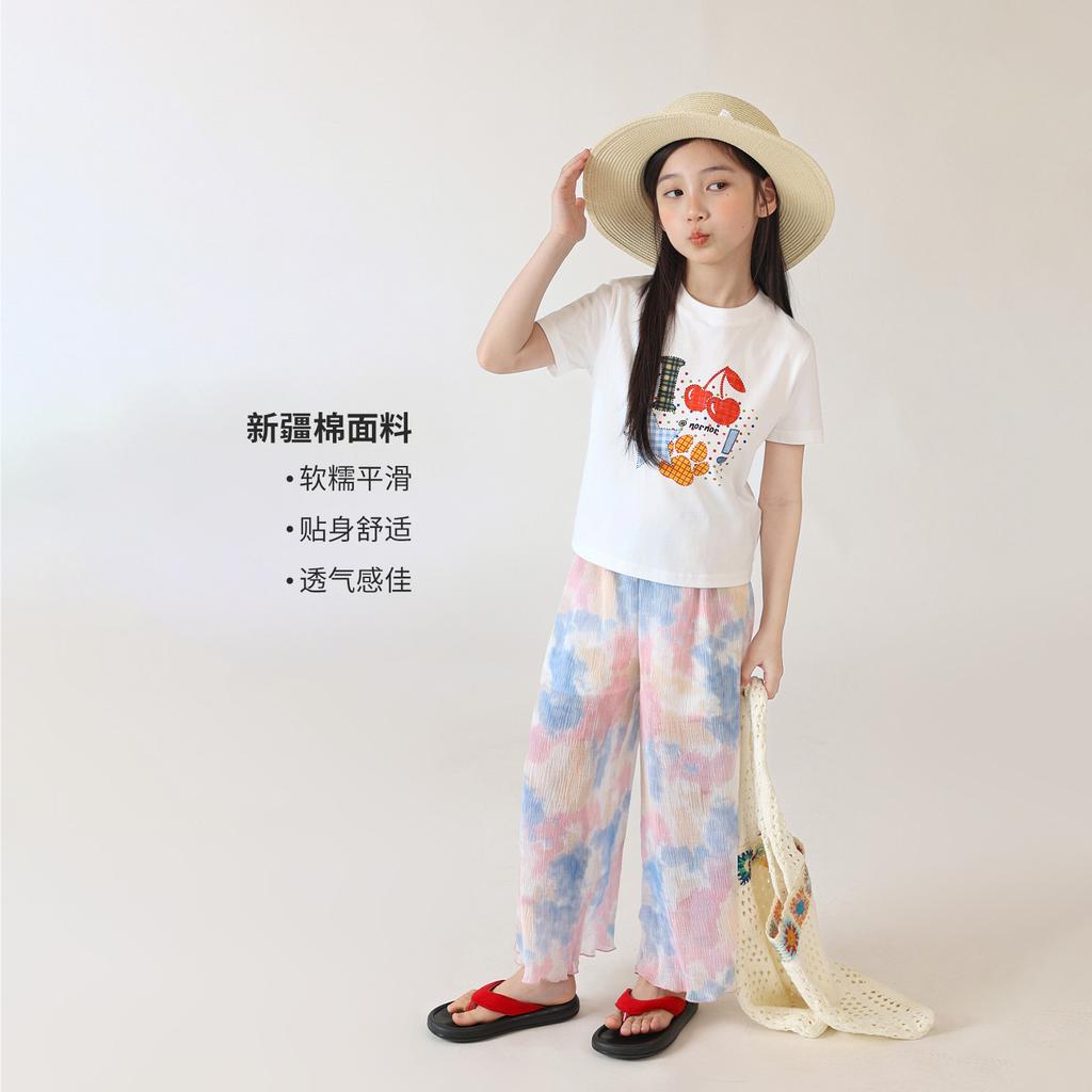 LUSON Children's Summer Fashion T-shirt