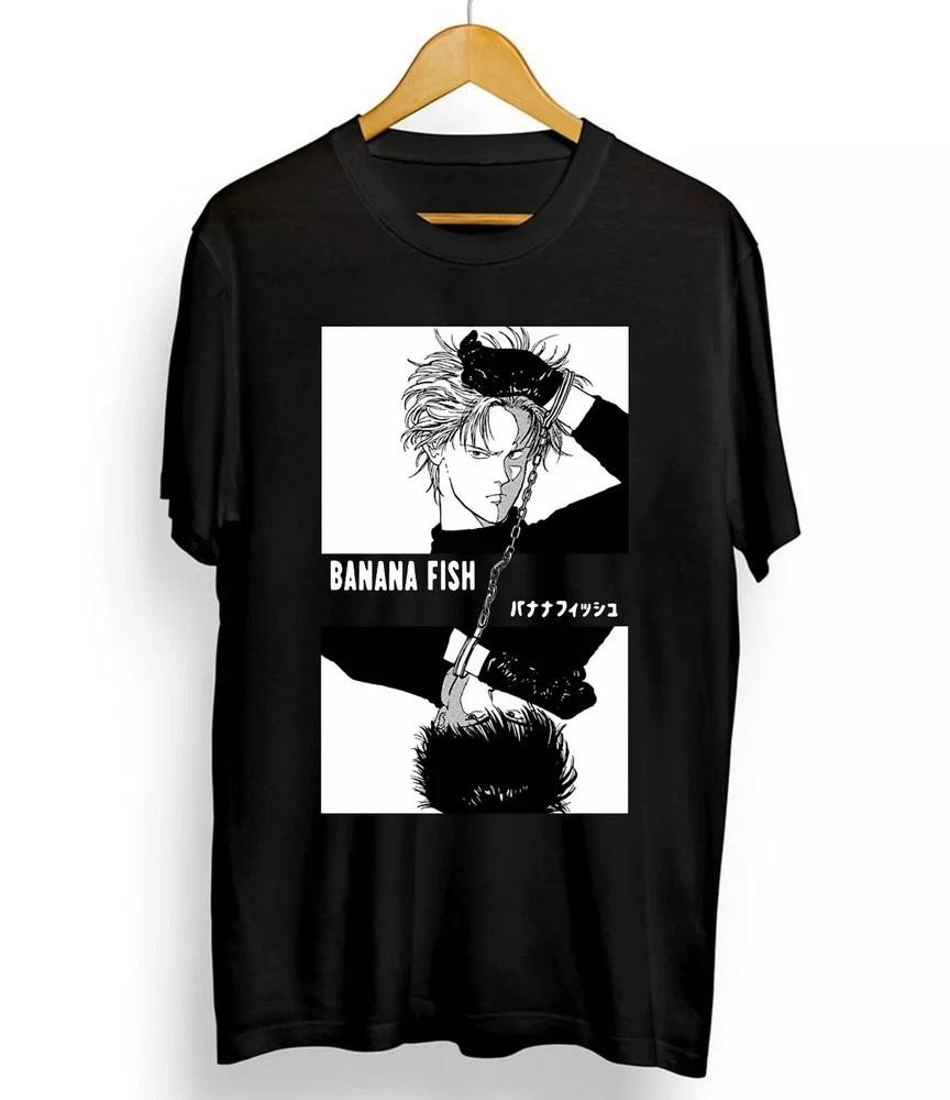 Banana Fish Chains Bw Sayonara Banana Fish Eiji Anime New Unisex T Shirt S