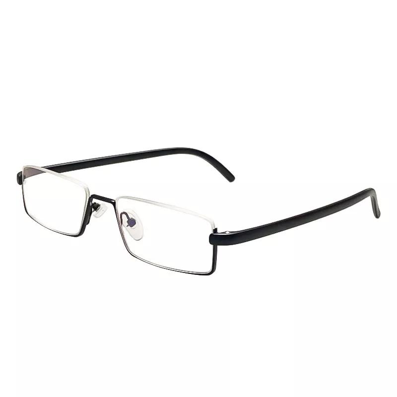 Reading Glasses Men Women Vintage Anti Blue Light Half Frame Prescription Spectacles Diopter +1.0 To +4.0