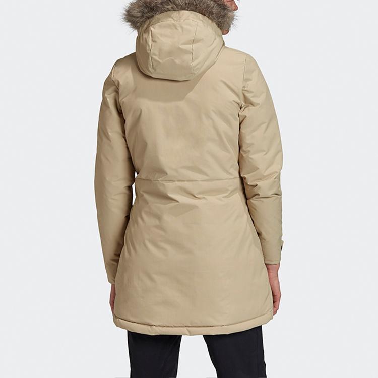 Adidas Puffer Jacket Winter Women's Khaki GE7790