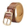 Men's Genuine Leather Cowhide Belt - Retro, Versatile, Trendy Korean Style for Casual Wear