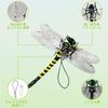 LAOSEP 12cm Giant Dragonfly Insect Hanging PVC Material with Safety Insect Repellent for Outdoor and Insect Mosquito Bee Repellent Repellent, Model,