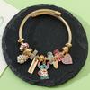 -Lilo & Stitch Bracelet Anime Wristband, Cartoon Accessories for Kids, Birthday Gift, Toy for Boys and Girls, 7Styles