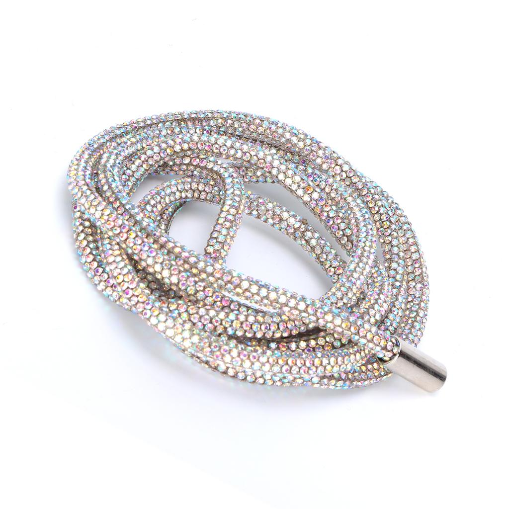 Cuerda de Pedrería Brillante   Accesorio Decorativo para Ropa   Cordones para Coser 6mm