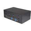 Commutateur KVM - StarTech.Com - SV231DHU34K6 - 4K 60Hz Ultra HDR - 2 Ports - Hub USB 3.0