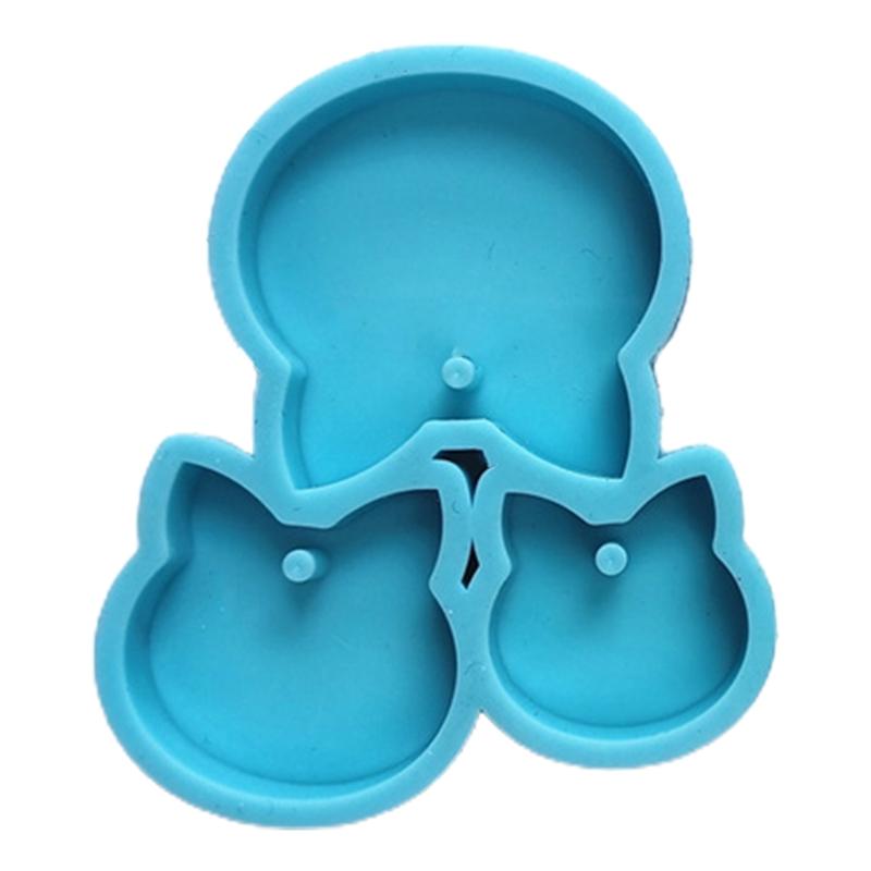 

Ювелирные изделия ручной работы подвеска бирка УФ эпоксидная форма для брелока в форме рыбы смоляная форма для поделок своими руками украшения силиконовая форма