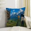 H-Howls-Moving-CastleS Lucky Dragon pillow cover sofa cushion cover home room decoration children gift