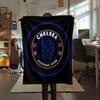 Chelsea bedekte Flanelldecke, weicher Überwurf für Schlafzimmer Sofa, waschbar, Fußballfanartikel, tolles Geschenk.
