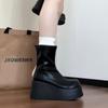 Platform Chunky Style Women Ankle Boots Fashion Autumn Winter Ladies Thick Bottom Short Booties