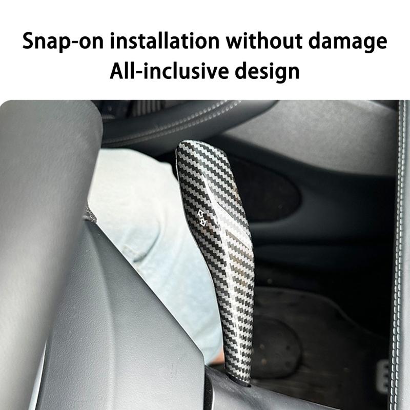 ABS Gear Knob Cover Permanent Plastic Change Cover Smooth Border Change Covers Vehicle Accessories for Y/YL
