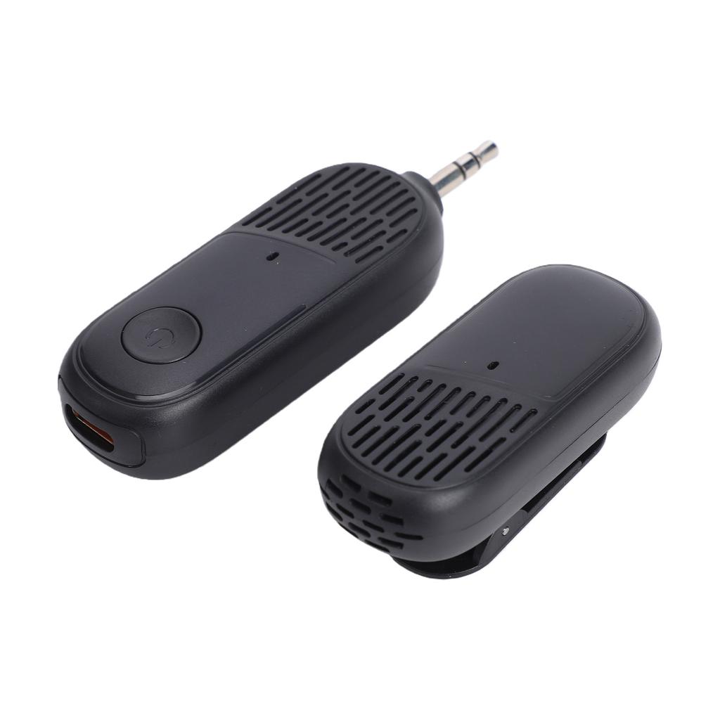 2.4G Wireless Lavalier Microphone with Magnetic Clip Cordless Mic for Voice Amplifier