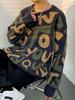 Retro Japanischer Stil Locker Gestrickter Pullover - Herbst/Winter Trendige Lässige Oberbekleidung