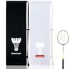 Unisex Badminton Racket Easy To Convenient Portable Racket Soft Carrying Case for and Club Racket Available In Two Black and White Bag, Nylon, Carry,