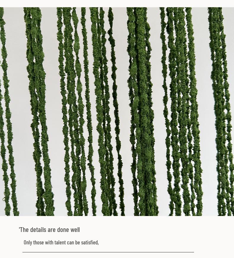 Forest Style Hanging Yarn Vine Decoration - Artificial Weeping Willow for Wedding and Hotel Arrangements