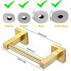 Toilet Paper Holder,Stainless Steel Double Post Pivoting Toilet Paper Holder,Adjustable Change The Rolls Tissue Holder for Bathroom,Brushed Gold