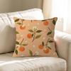 Orange Lovely All Personalized Picture Text Home Decorative Pillows Household Gifts 45x45cm
