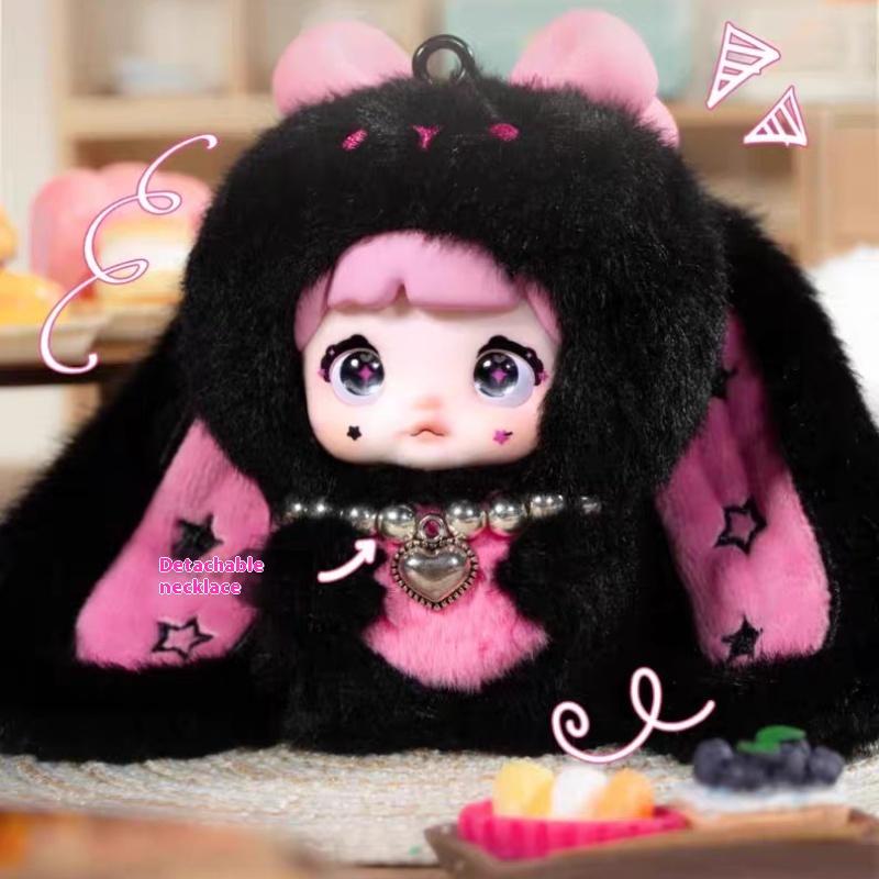 Nommi Baby-Sweetheart Bunny Serie Blind Box Anime Figuren Anhänger Niedliche Plüschpuppe Gefüllt Mystery Sammelspielzeug Geschenk