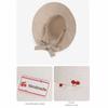 Lace Summer Sun Hat Double Sided Wearable Embroidered Cherry Bucket Hat  Outdoor