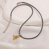 Fashionable Stainless Steel Necklace Cord Handcraft Flexible Length for Fashion Enthusiasts