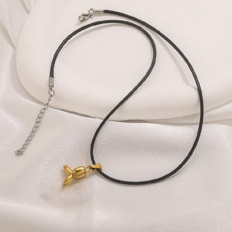 Fashionable Stainless Steel Necklace Cord Handcraft Flexible Length for Fashion Enthusiasts
