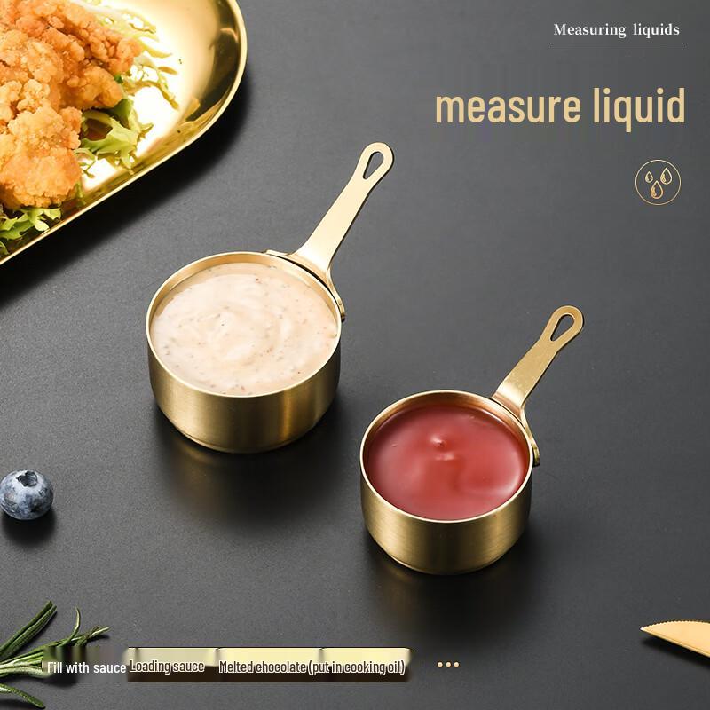 Stainless Steel Dipping Sauce Cup with Handle