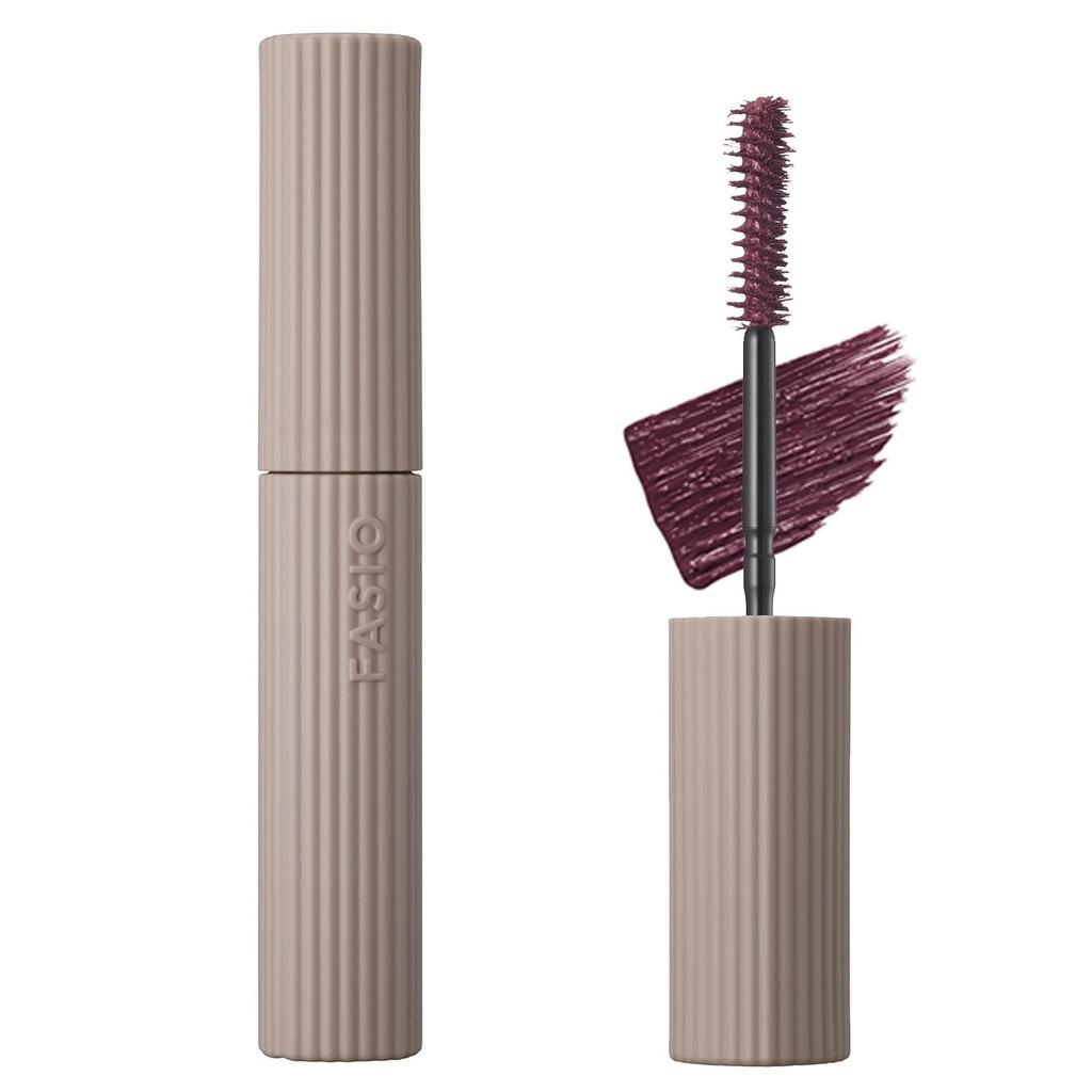 FASIO Ultra WP Mascara (Volume) 102 Cassis 6g - Color Mascara, Ultra Waterproof, Smudge-Resistant
