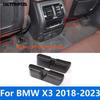 For BMW X3 2018      Under Seat AC Air Duct Vent Outlet Protective Cover Intake Grille Trim Car Accessories