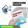 10Pcs Hypertension Patches  Extract Lower Blood Pressure Promote Blood Circulation Hlth Care