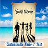 Beach Towel Custom Name Text, Quick Dry Large Towel For Beach HomeGorillaz