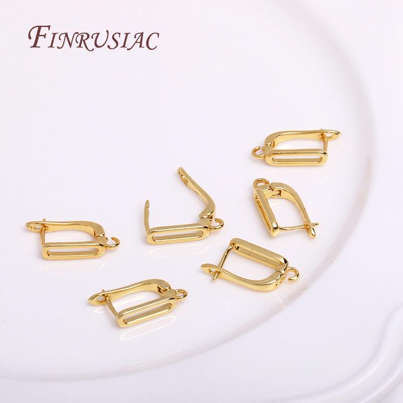 18K Gold Plated Lever back Earring Clasps Hooks Earwires Fastener Accessories,DIY Handmade Tassel / Pearl Drop Earrings Findings