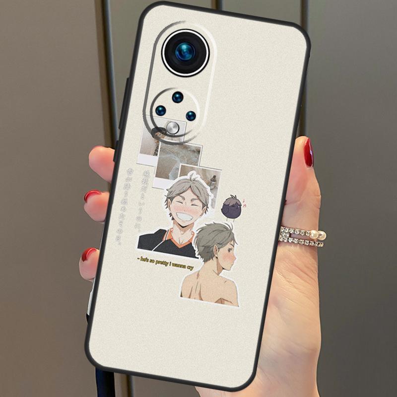 

Haikyuu Сугавара Коуши Чехол для Honor 50 Lite Чехол для Huawei P20 P30 P40 Pro Nova 9 5T P Smart 2021 8X 9X 10i Honor 50 Lite