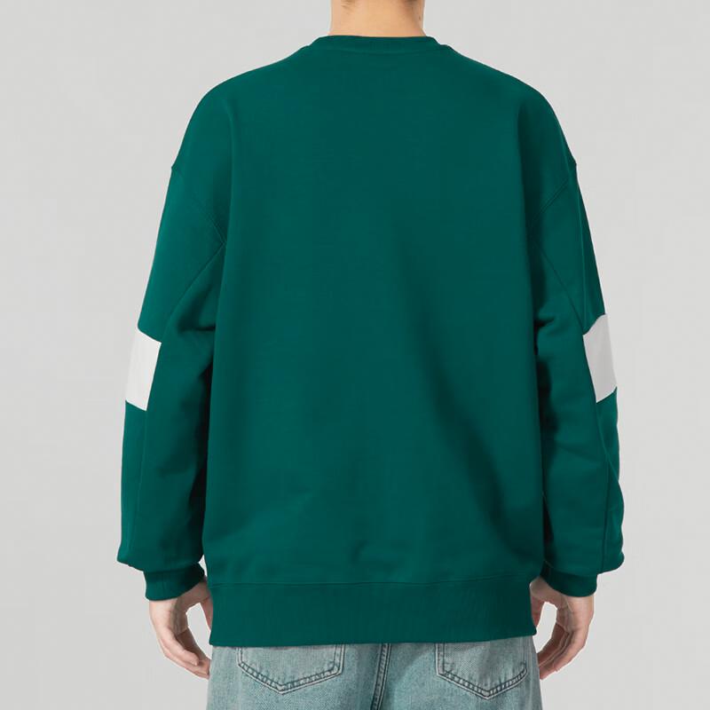 Men's PUMA Sweatshirts Men's Green Crew Neck Moderate Other