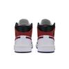 Air Jordan 1 Mid 'Multicolored Swoosh' (Unisex) White / Blue / Red Vintage Basketball Shoes 852542 146