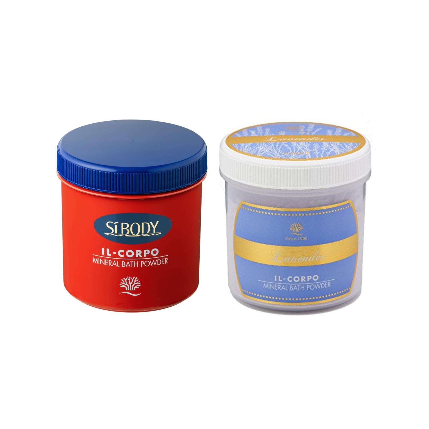 

Il Corpo Mineral Bath 600g 600g Snow Seaweed Bath Hot Moisturizing Powder, Original, (30 Servings) + Lavender, (30 Servings), Additive-Free, Salt,