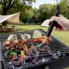 Univerzální nástroj na zvedání roštu grilu Litinový rošt Pákový zámek Zvedací kleště Rukojeť Klip Pro grilování na BBQ Chladicí rošt