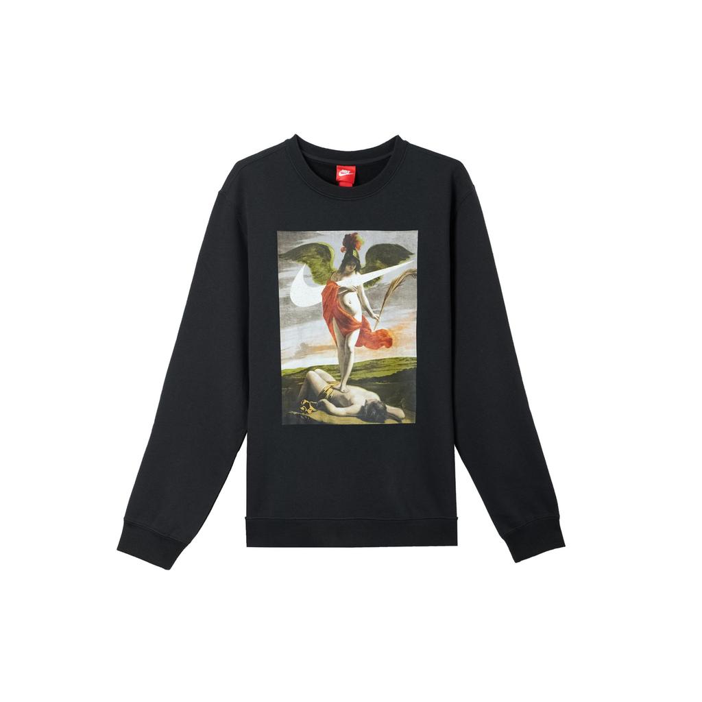 Nike Sweatshirts Men's Crew Neck Moderate Regular AQ7139-010